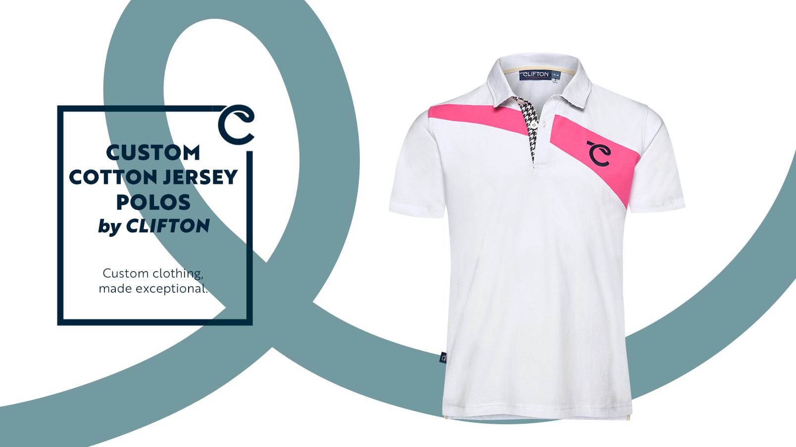 CLIFTON Evans Custom Jersey Polo